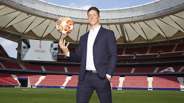 Fernando Torres en el Wanda Metropolitano.