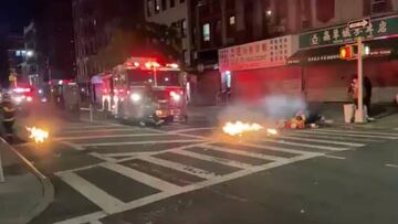 Parece de película: vean las sobrecogedoras imágenes de las calles de Manhattan