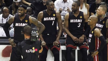 LeBron, Wade y Bosh: lo nunca visto en la NBA cuando se reunieron en Miami.