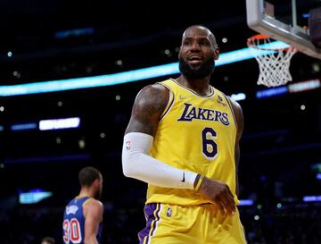 LeBron James con los Lakers