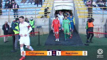 Resumen y goles del Cultural Leonesa vs Real Unión de Primera División RFEF