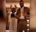 Jesé y Aurah revientan TikTok: el baile navideño en Dubái que supera el millón de visitas