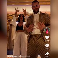 Jesé y Aurah revientan TikTok: el baile navideño en Dubái que supera el millón de visitas