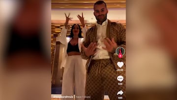Jesé y Aurah revientan TikTok: el baile navideño en Dubái que supera el millón de visitas