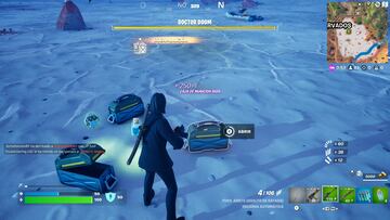 fortnite evento doctor doom marvel como derrotarlo vencerlo matarlo