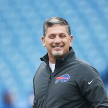 Jim Schwartz con los Buffalo Bills.