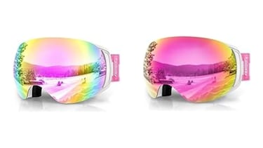 Las gafas de esquí más vendidas que combinan diseño y buen precio