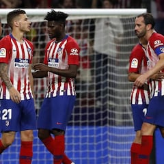 El Atlético recupera el vigor defensivo antes del Bernabéu