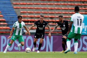 El equipo colombiano se impuso 3-0 en el amistoso disputado en el Atanasio Girardot. La Noche Verdolaga se trasladó a la mañana de este domingo por lluvia.