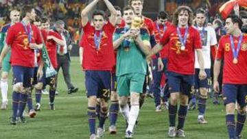 <b>QUERIDOS. </b>Los campeones del Mundo son muy queridos en Japón por sus éxitos con España.