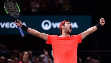 Paris Masters: Khachanov stuns Djokovic to claim title