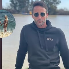 Ve la luz la imagen de Álvaro Escassi e Hiba Abouk de la mano en una playa de Túnez