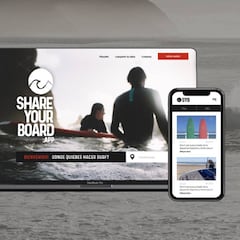 Lanzan una web para compartir tablas de surf y planean instalar taquillas en las playas