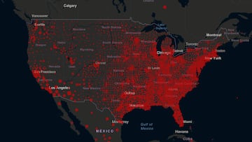 Estados Unidos confirm&oacute; m&aacute;s de 70 mil infectados en las &uacute;ltimas horas y la cuenta ya ronda los 4.2 millones. Florida ya super&oacute; los 400 mil casos.