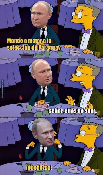 Los memes de la victoria de Uruguay ante Rusia