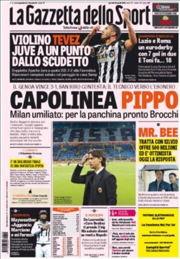 Portadas de la prensa deportiva