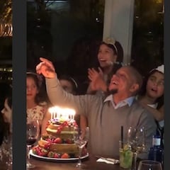 Roberto Carlos celebra su cumpleaños más familiar