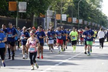 The EDP Rock'n'Roll Madrid Marathon in images