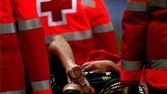 Khedira sufre un esguince de ligamento en su tobillo