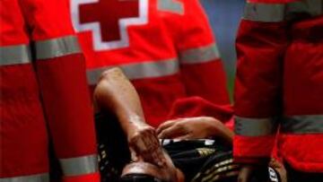 Khedira sufre un esguince de ligamento en su tobillo