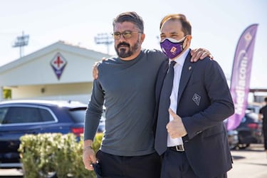 El adiós de Gattuso a la Fiorentina: comisiones, fichajes de Jorge Mendes, insultos...