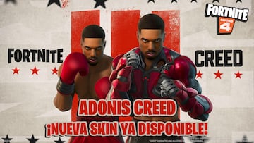 fortnite skin adonis creed rocky michael b jordan