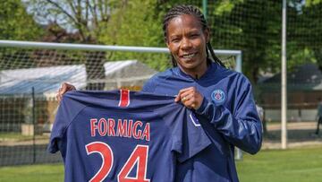 Formiga, jugadora brasile&ntilde;a del PSG. 