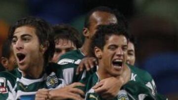 <b>PROMESA. </b>Salomão tiene 22 años y en su primera temporada en el Sporting ha marcado cuatro goles.