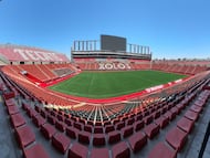 El Estadio Caliente, hogar de los Xolos de Tijuana.