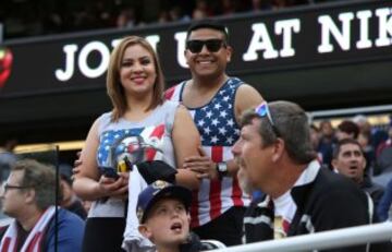 Imágenes de hinchas de USA - Costa Rica en Copa América 2016