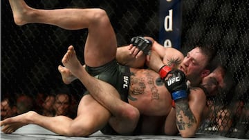 Khabib Nurmagomedov forced McGregor into submission when the pair met in November 2018.