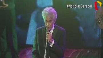 José Luis Rodríguez, El Puma, ha reaparecido en los escenarios con dos conciertos en Calgary y en La Barranquilla conectado a una botella de oxigeno por la fibrosis pulmonar que padece desde el año 2000.