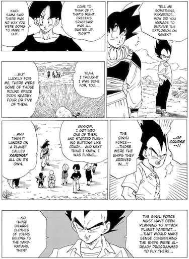 Así escapó Goku de la explosión de Namek: Toriyama lo puso en nuestras narices con este minúsculo detalle