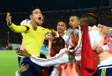 Chile y Colombia mostraron buen fútbol en el Nacional de Santiago