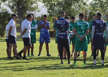 “Tenía ganas de volver al fútbol y cuesta, no es fácil... Es fenomenal empezar nuevo”