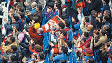 Tuvo apoyo en el Bernabéu.