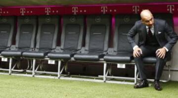 Así fue la primera jornada de Guardiola en el Bayern Múnich