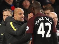 Pep Guardiola elogió este sábado al marfileño Yaya Touré después de su doblete en Selhurst Park, que le dio la victoria al Manchester City sobre el Crystal Palace (1-2).