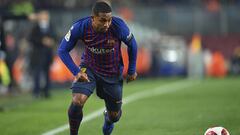 Malcom, en partido de Copa.