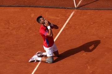 Con el oro conseguido en París 2024, Djokovic se hace un hueco en el selecto club de tenistas capaces de ganar los 4 Grand Slams (Open de Australia, Roland Garros, Wimbledon y US Open), de los que es el máximo ganador con un total de hasta 24 títulos, y el oro olímpico. 