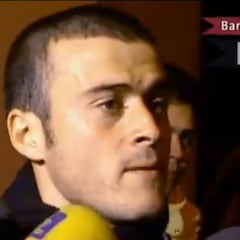 Luis Enrique ya se picó con Josep Pedrerol en 1998