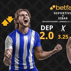 Deportivo de La Coruña vs. SD Eibar: horario, dónde ver, pronósticos y clasificación