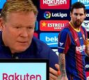 Koeman habla sin tapujos de la 'Messidependencia' del Barça "desde hace muchos años"