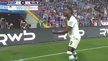 Este fue su último partido antes de unirse a la Selección Colombia para la fecha FIFA.