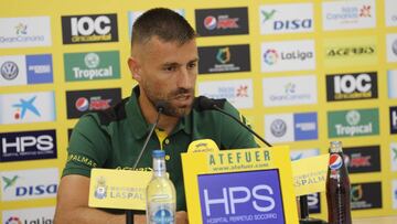 David García en rueda de prensa.