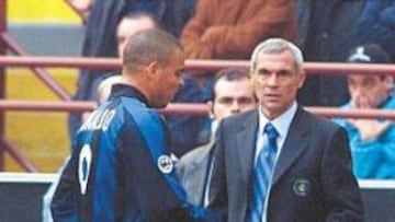 Cúper y Ronaldo