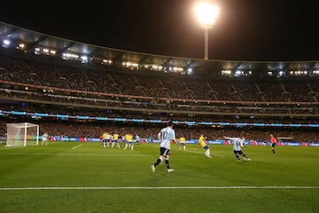 Brasil vs Argentina en imágenes