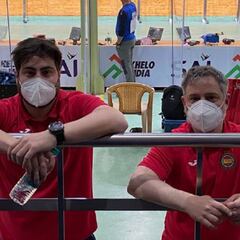 Los españoles se quedan fuera de la final de pistola 10 m