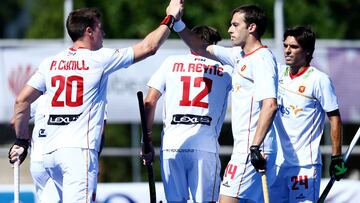 20/08/22 HOCKEY HIERBA SELECCION ESPAÑOLA ESPAÑA Campeonato de Europa 2023 CLASIFICACION
ALEGRIA 


OURENSE EuroHockey Championship Qualifier 2022
Spain v Portugal (Pool A)
Picture: Pau Cunill scored 3-0. 
WORLDSPORTPICS COPYRIGHT RODRIGO JARAMILLO