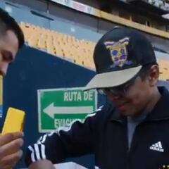 Rodolfo Palomo, el hincha de Tigres agredido, volvió al Volcán